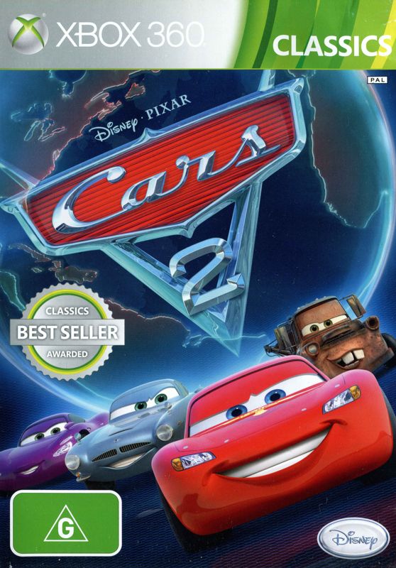 Cars 2 box art for Xbox 360